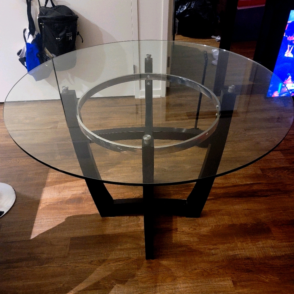 Heavy Duty Glass Table